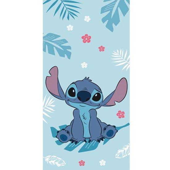 Obrázok z Detská froté osuška Lilo a Stitch Blue 70x140 cm
