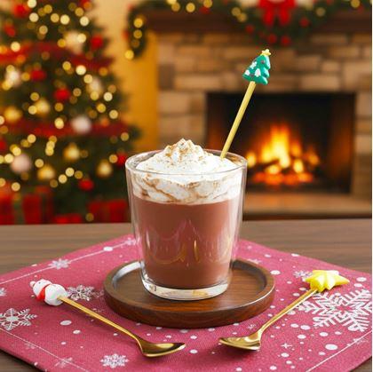 Obrázok z Sada vianočných lyžičiek v darčekovej krabičke 4 ks