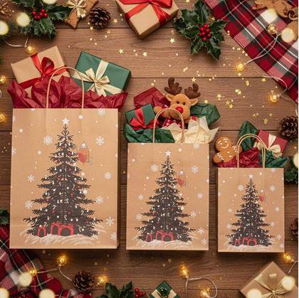 Obrázok z Vianočná taška - veľkosť M - stromček