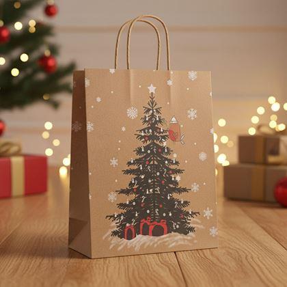 Obrázok z Vianočná taška - veľkosť L - darčeky