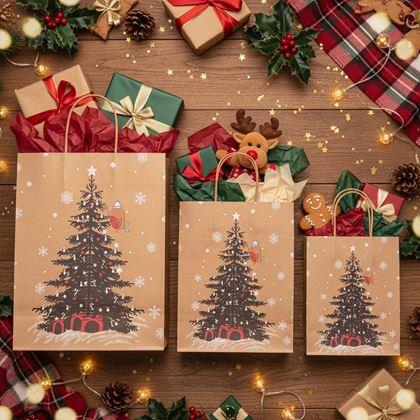 Obrázok z Vianočná taška - veľkosť L - darčeky