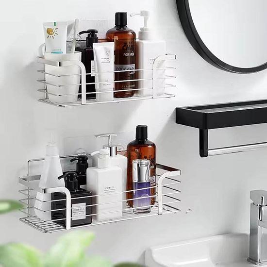 Obrázok z Nalepovacia nerezová polička do sprchy