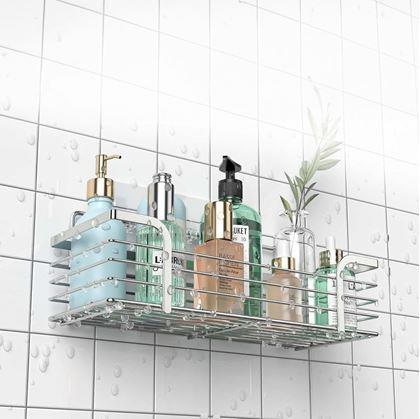 Obrázok z Nalepovacia nerezová polička do sprchy