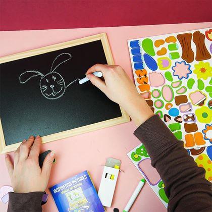 Obrázok z Drevená magnetická tabuľa - zvieratká