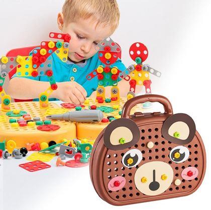 Obrázok z Skrutkovacie stavebnice pre deti