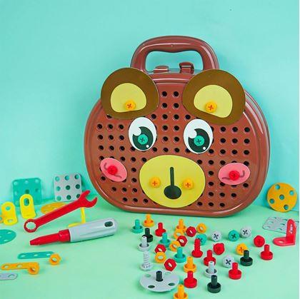 Obrázok z Skrutkovacie stavebnice pre deti