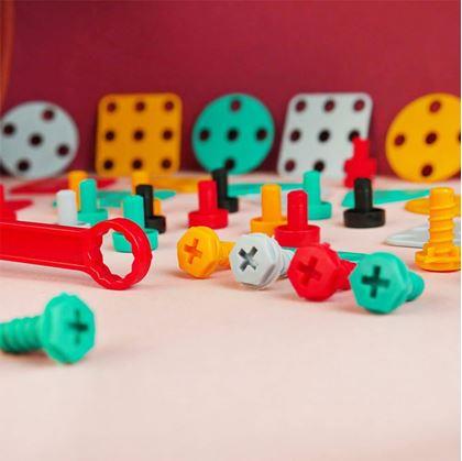 Obrázok z Skrutkovacie stavebnice pre deti