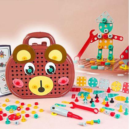 Obrázok z Skrutkovacie stavebnice pre deti