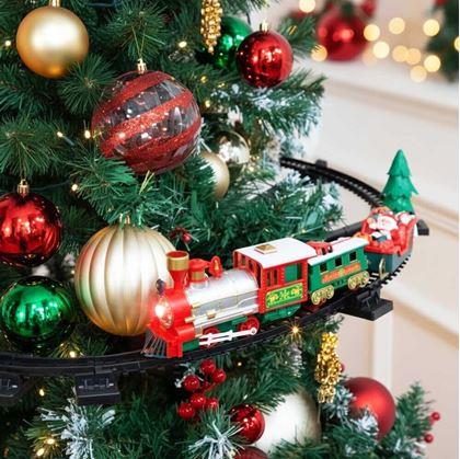 Obrázok z Vianočná vláčkodráha na stromček