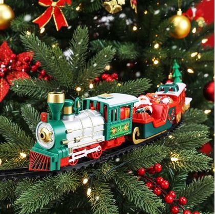 Obrázok z Vianočná vláčkodráha na stromček