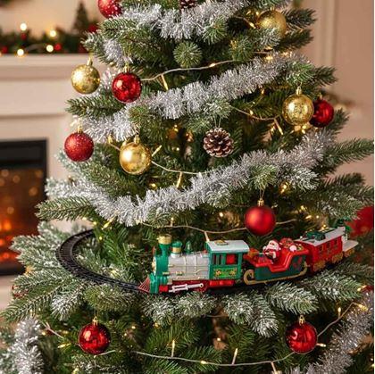 Obrázok z Vianočná vláčkodráha na stromček