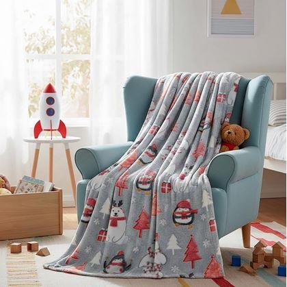 Obrázok z Vianočná svietiaca deka