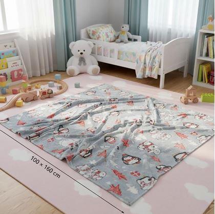 Obrázok z Vianočná svietiaca deka