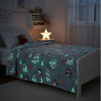 Obrázok z Vianočná svietiaca deka