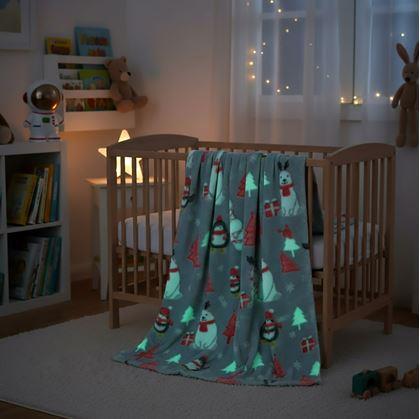 Obrázok z Vianočná svietiaca deka