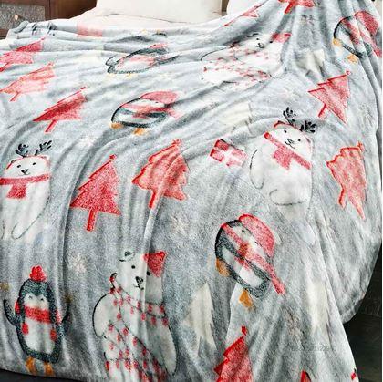 Obrázok z Vianočná svietiaca deka