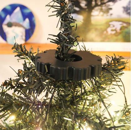 Obrázok z Vianočné LED osvetlenie s diaľkovým ovládačom – bez zamotávania s rovnomerným rozložením svetielok