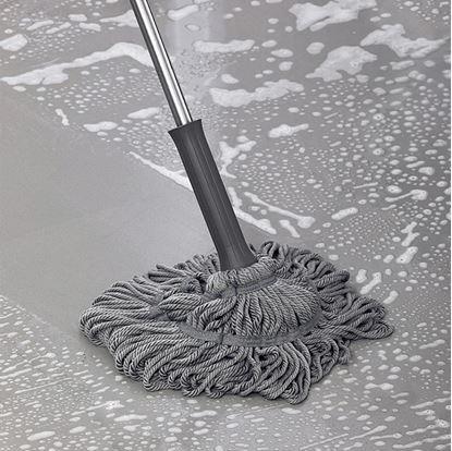 Obrázok Samoždímajúci okrúhly mop s strapcami