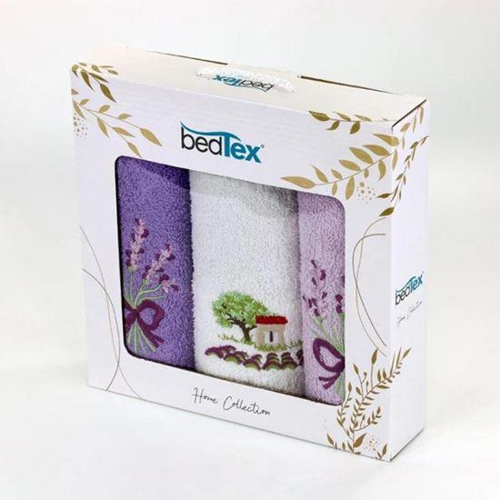 Obrázok z Darčeková sada froté uterákov 3 ks - levanduľa