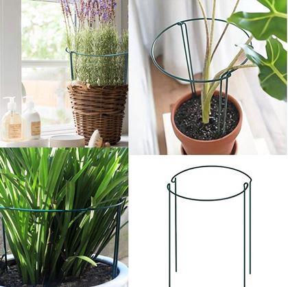 Obrázok z Kovová podpera pre rastliny 2 ks 35 cm