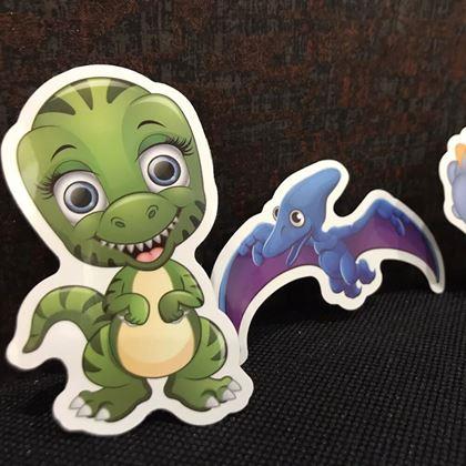 Obrázok z Detské samolepky - dinosauri