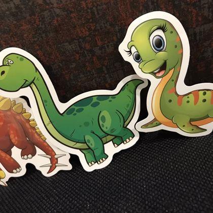 Obrázok z Detské samolepky - dinosauri
