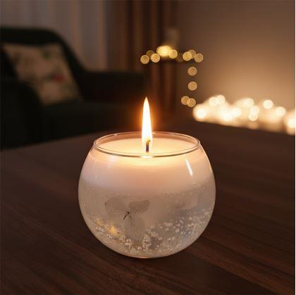 Obrázok z Gélová sviečka  - svetlomodrá