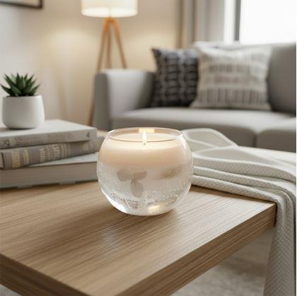 Obrázok z Gélová sviečka  - svetlomodrá