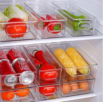 Obrázok z Kuchynský organizér priehľadný 25 cm