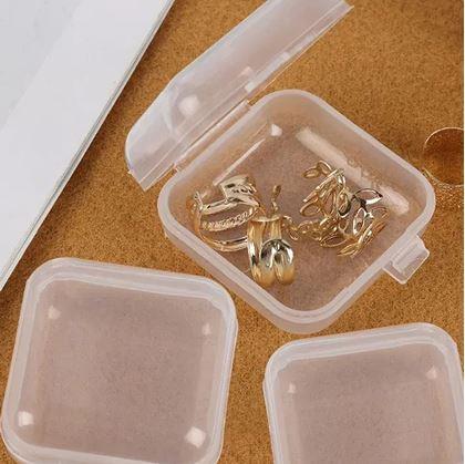 Obrázok z 5 ks Mini úložná krabička 3,5 x 3,5 cm