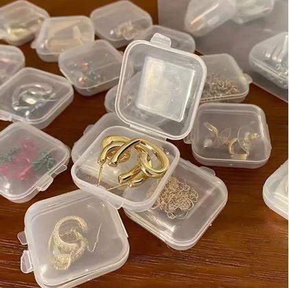 Obrázok z 5 ks Mini úložná krabička 3,5 x 3,5 cm