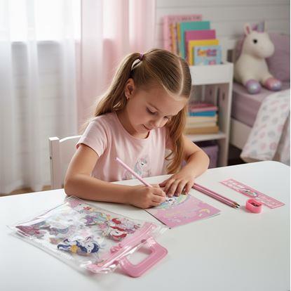 Obrázok Sada školských potrieb pre deti - jednorožec