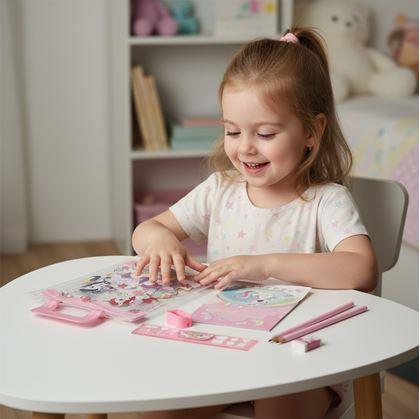 Obrázok z Sada školských potrieb pre deti - jednorožec