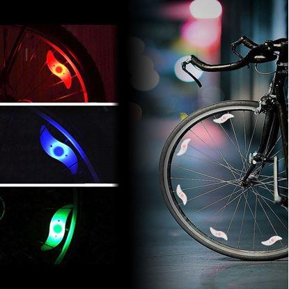 Obrázok Svietiaca vrtuľka na bicykel 2 ks