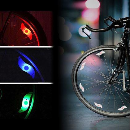 Obrázok z Svietiaca vrtuľka na bicykel 2 ks