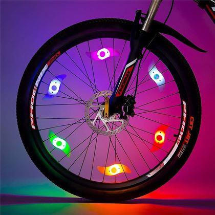 Obrázok z Svietiaca vrtuľka na bicykel 2 ks