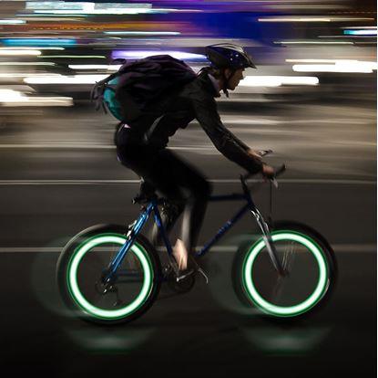 Obrázok Svietiaca vrtuľka na bicykel 2 ks