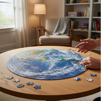 Obrázok z Puzzle - zemeguľa 1000 dielikov