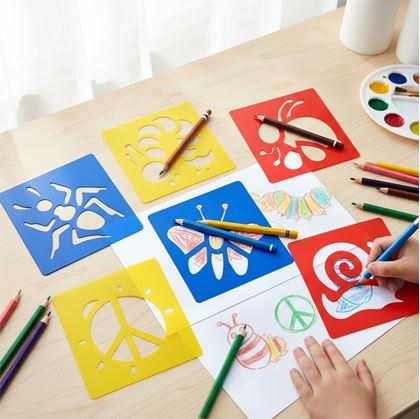 Obrázok z Šablóny na maľovanie 6 ks - zvieratká