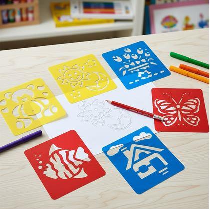 Obrázok z Šablóny na maľovanie 6 ks - svet okolo nás