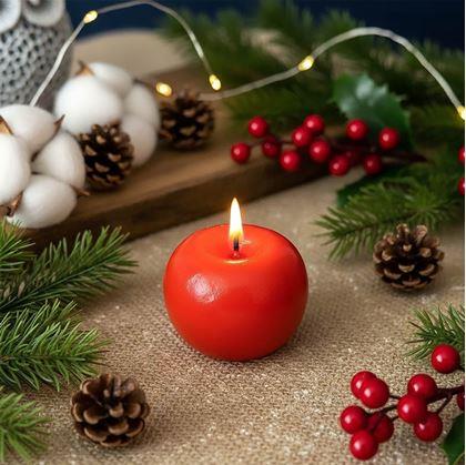 Obrázok z Darčeková sviečka jablko 2 ks