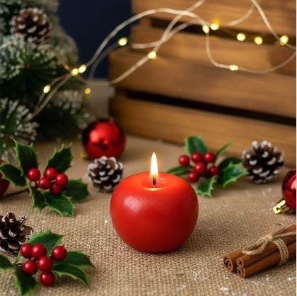 Obrázok z Darčeková sviečka jablko 2 ks