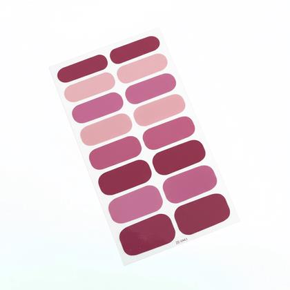 Obrázok z Samolepky na nechty  - tmavo ružový mix