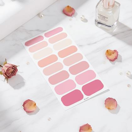 Obrázok z Samolepky na nechty  - svetloružový mix