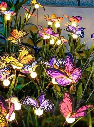 Obrázok z Solárny zapichovač - motýliky