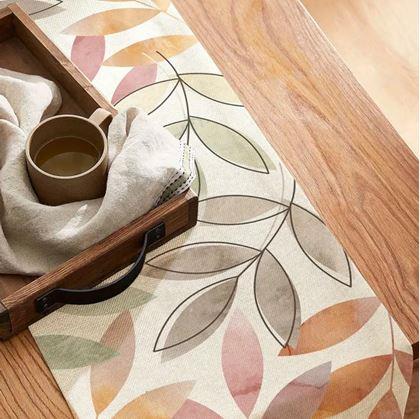 Obrázok z Behúň na stôl 160 cm - listy