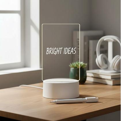 Obrázok z Kreatívna stolná lampička na odkazy