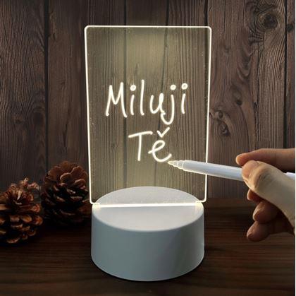 Obrázok z Kreatívna stolná lampička na odkazy