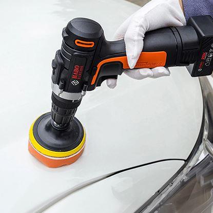 Obrázok Sada leštiacich kotúčov na vŕtačku 10 ks - priemer 10 cm