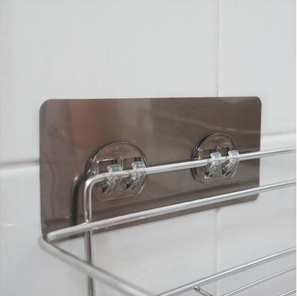 Obrázok z Nerezová rohová polička